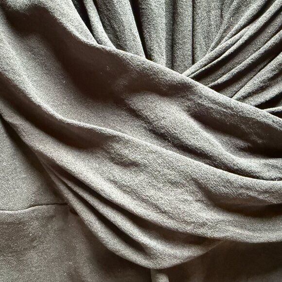 Incredible Chloe draped silk bodysuit top, worn once, XS - Picture 3 of 13